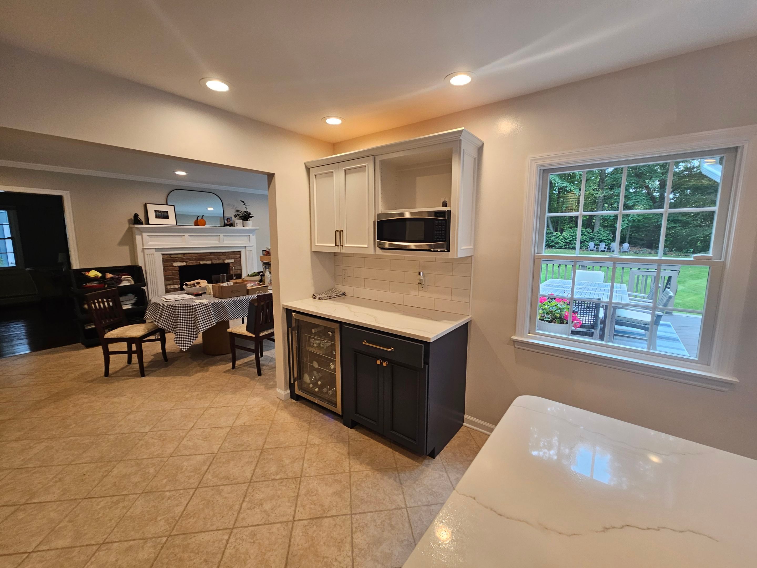 Chic Kitchen Cabinet Refinishing Project by Spectrum Painting, LLC
