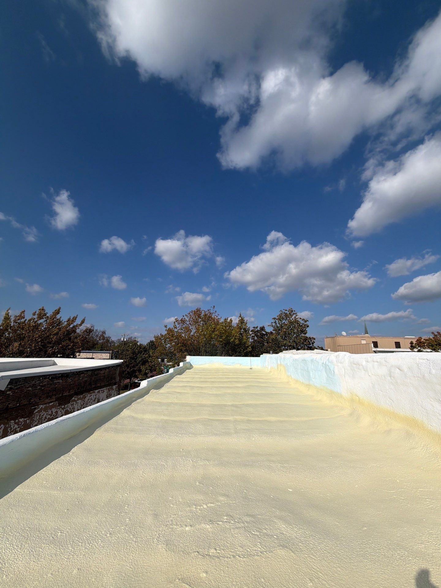 Heath Hyde, P.C. – Commercial Foam Roof Restoration in Sulphur Springs, TX by All Star Roofing LLC