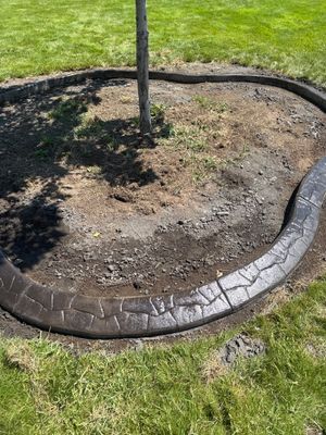 Cypress Custom Curbing Project in Redcliff by Pump it Up Concrete Jacking
