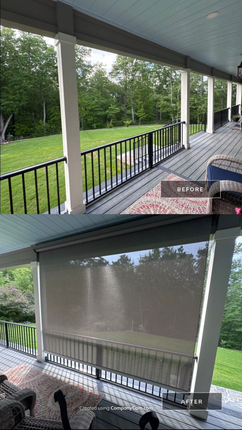 Project in Gaylesville by Grizzly Window Treatments