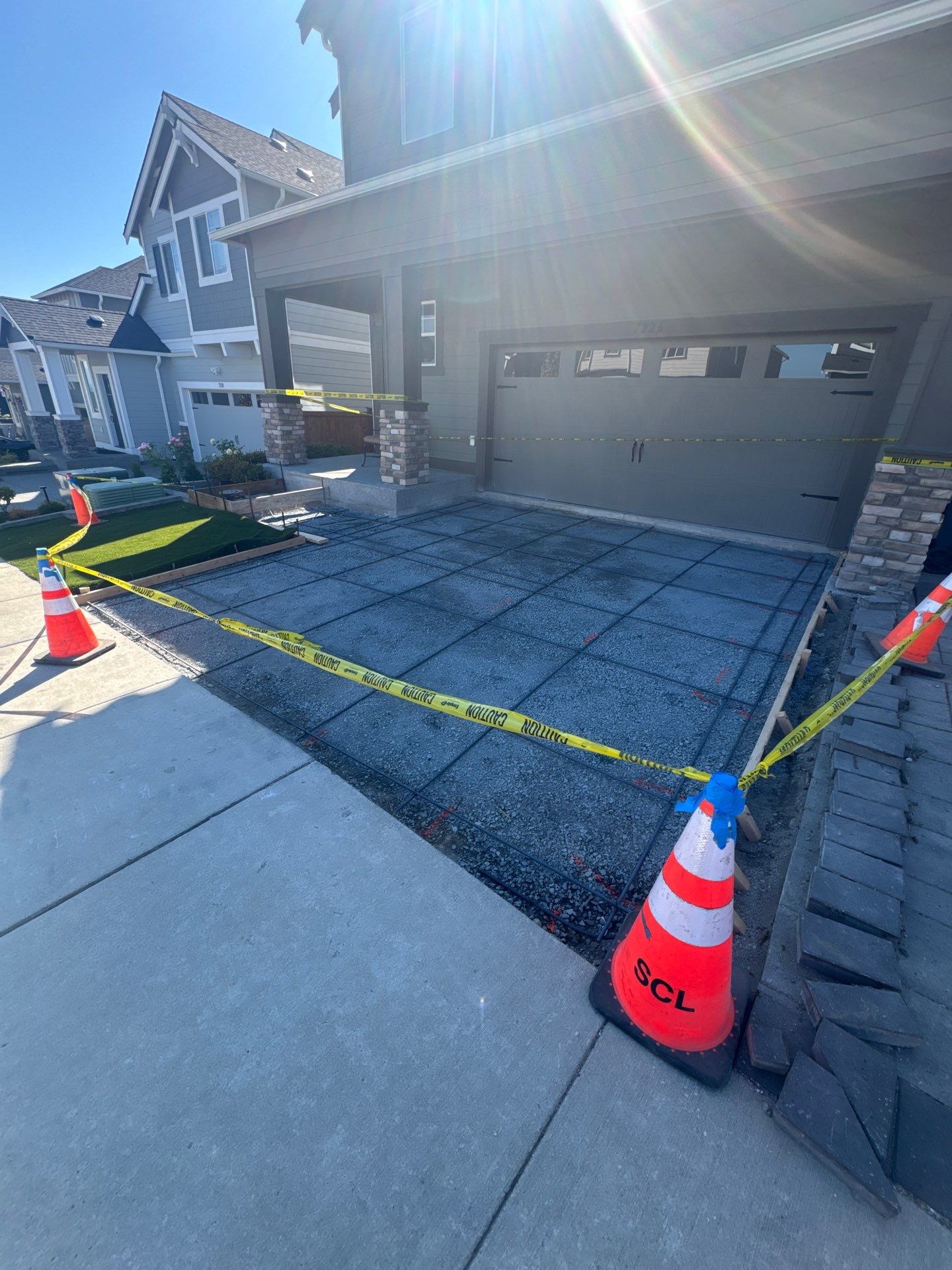 Concrete Driveway Makeover | Snohomish  by Jireh Asphalt & Concrete Inc 