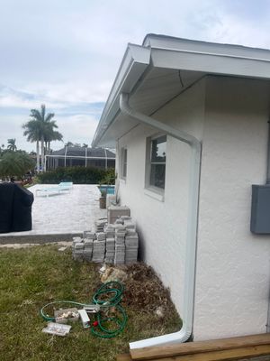 6-Inch K-Style Gutters Installed in Cape Coral FL