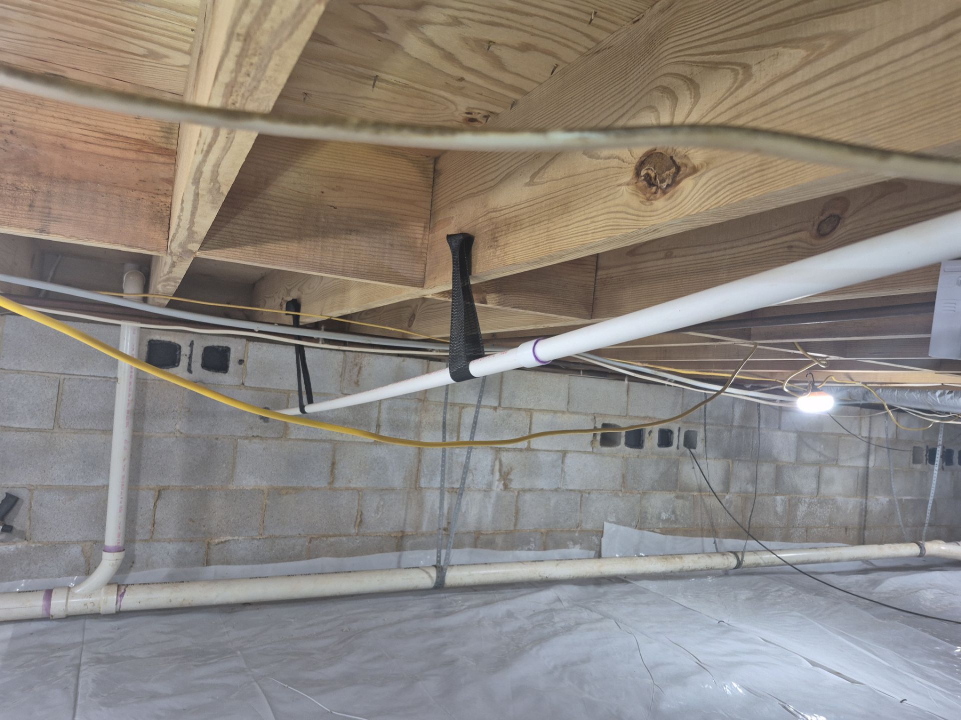 Project in Williamsburg by Patriot Crawl Space Repairs