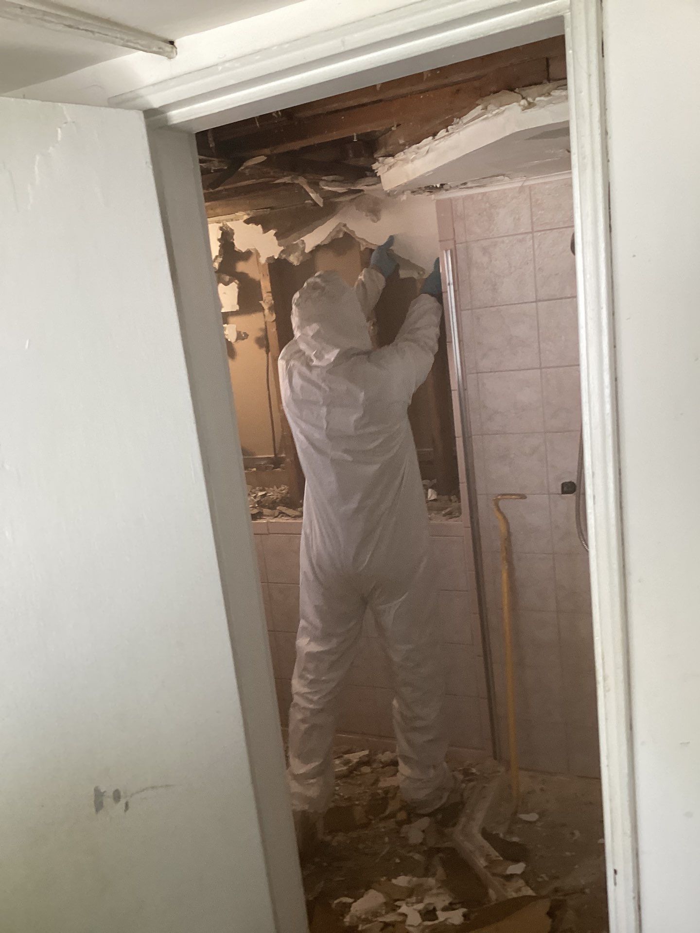 Category 3 Water Mitigation and Bathroom Restoration in West Islip by Newhouse Restoration