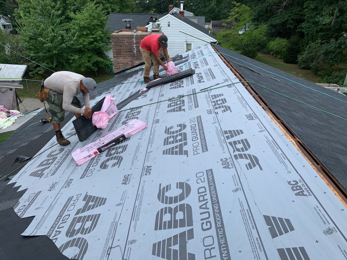 Siding Installation using Certainteed monogram charcoal gray Owens Corning Onyx Black by A Plus Exterior