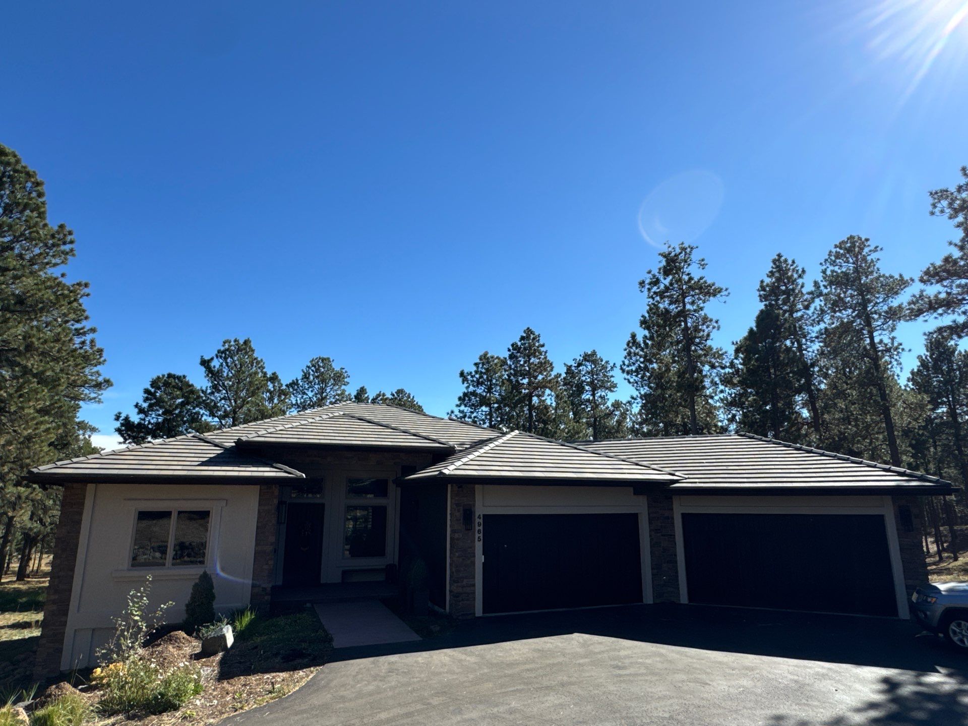 Elastomeric Stucco Coating Project in High Forest Ranch by Carroll Painting LLC