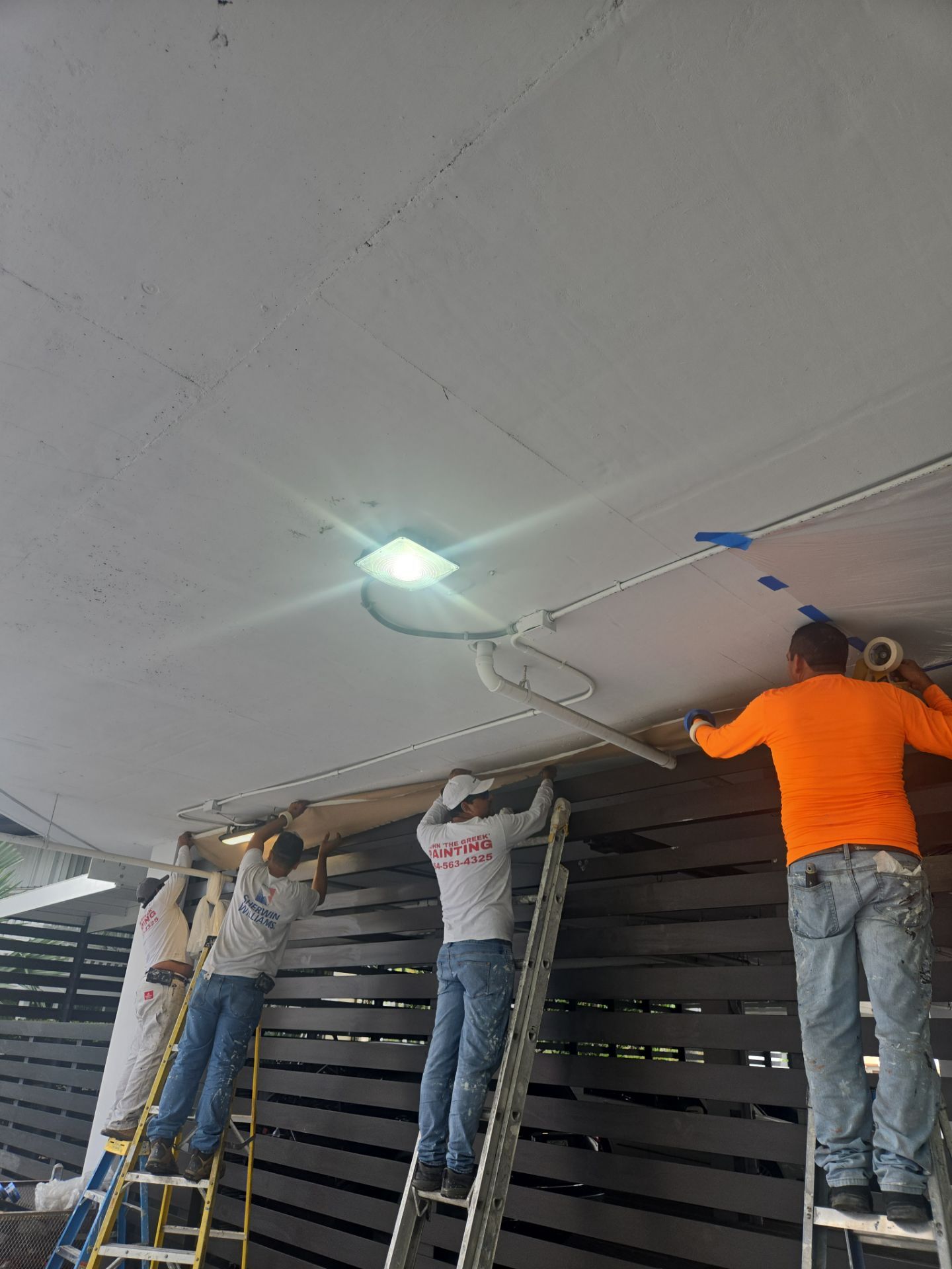 Commercial Exterior Painting by John “The Greek” Painting