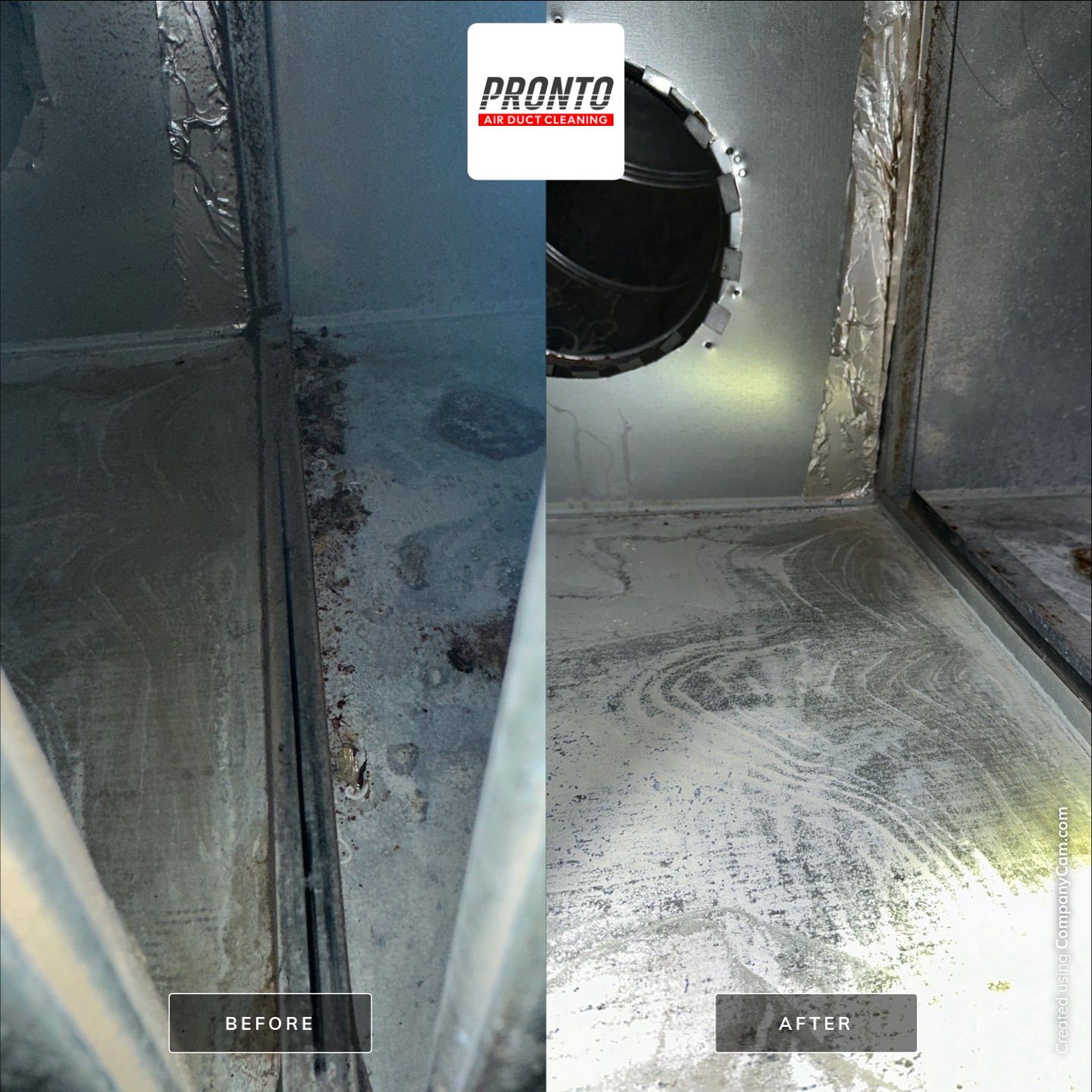 Air duct & Dryer Vent cleaning using Hypervac by Pronto Air Duct Cleaning