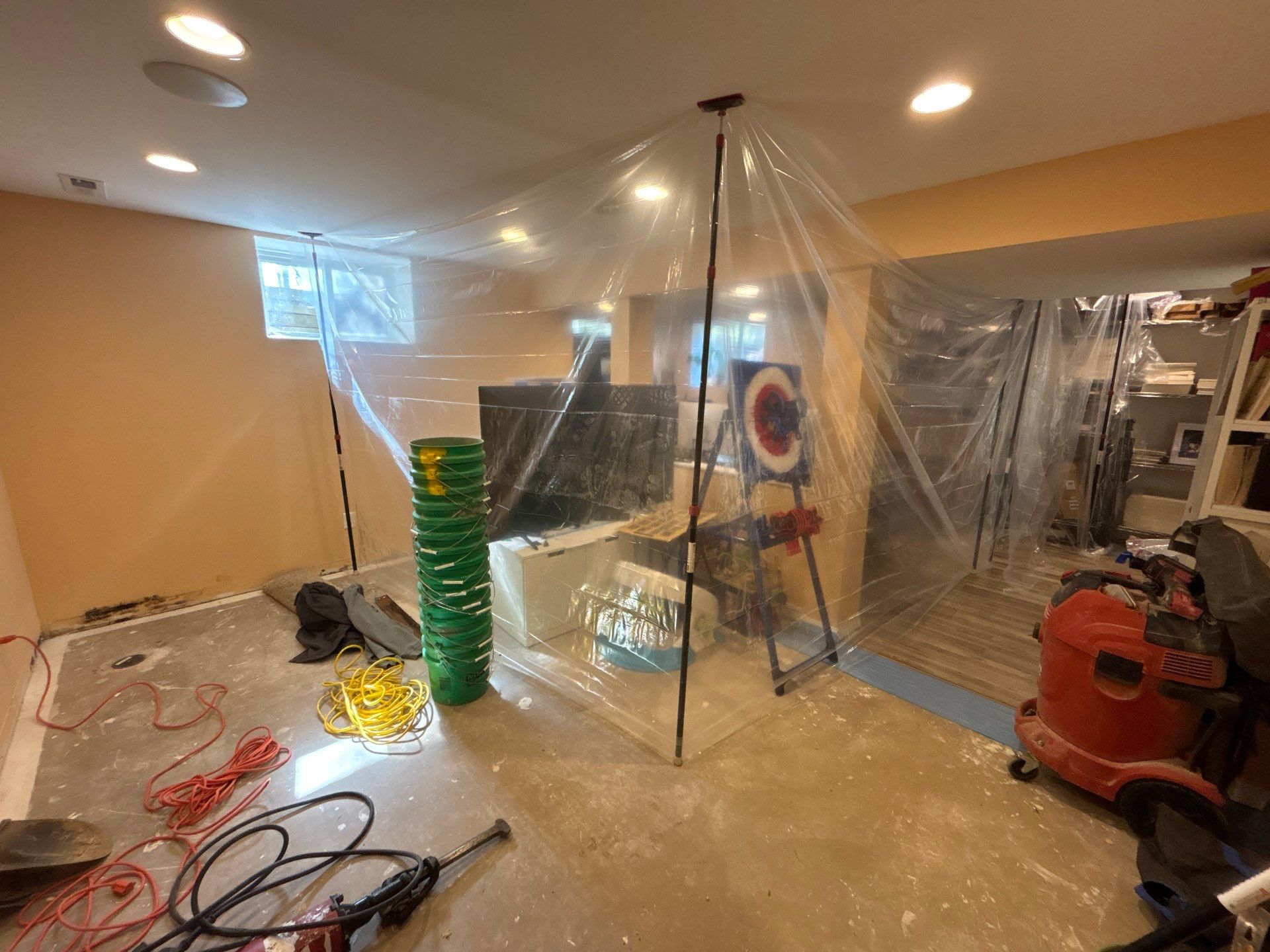 Interior Drain Tile Installation in Minnetonka, MN by Waterproofing Northeast