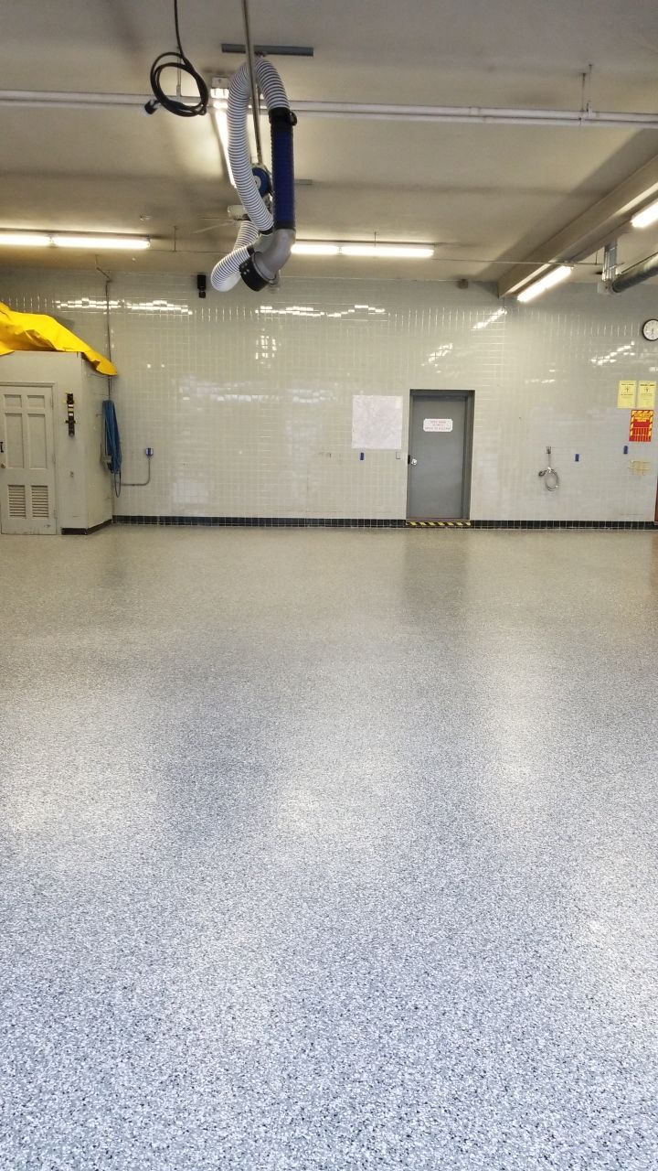Dover Firehouse with their new Smoke Floor! by Spectrum Painting, LLC