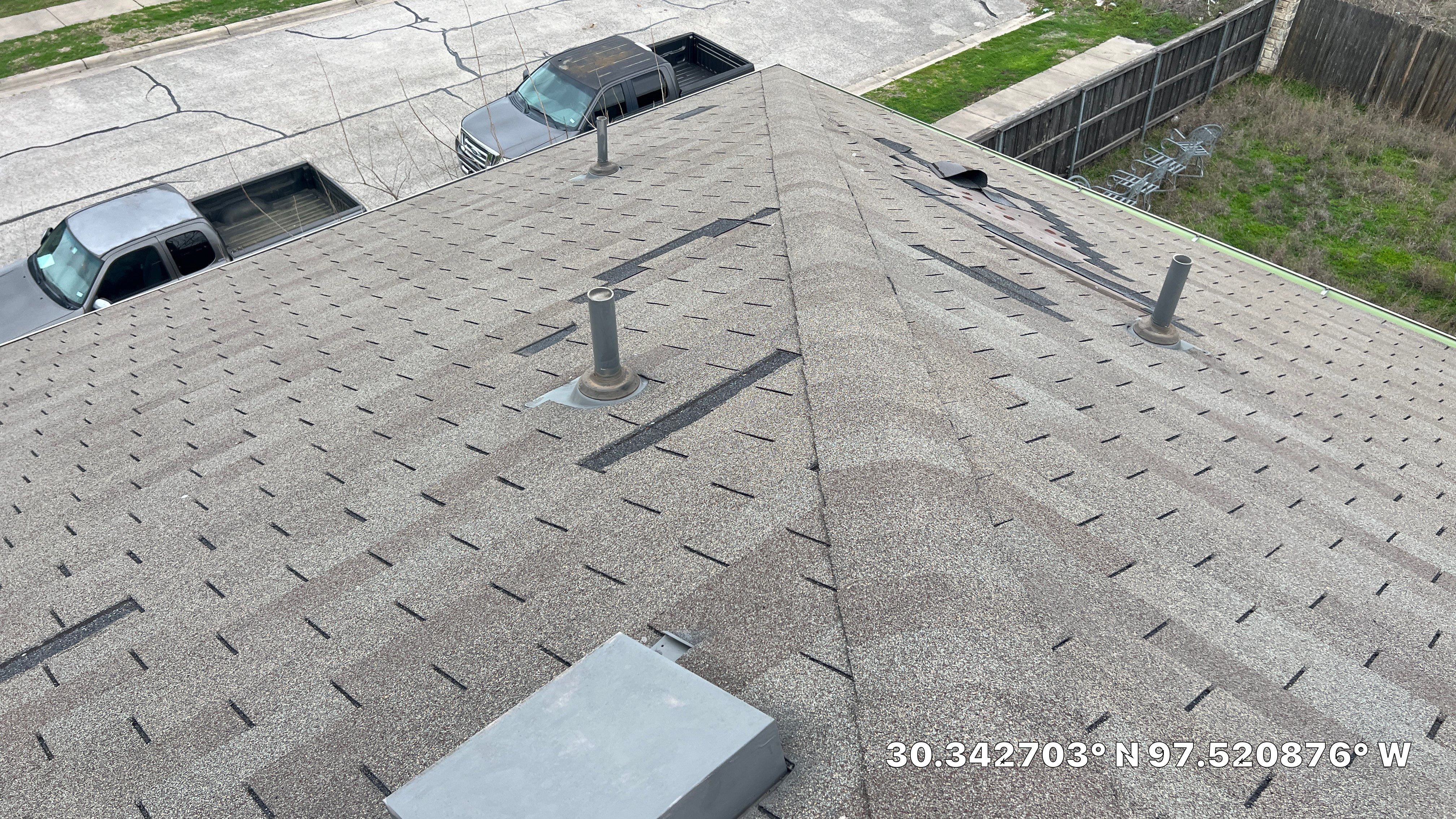 Residential Storm Damage Restoration and Roof Replacement in Manor by Caliber Restoration LLC