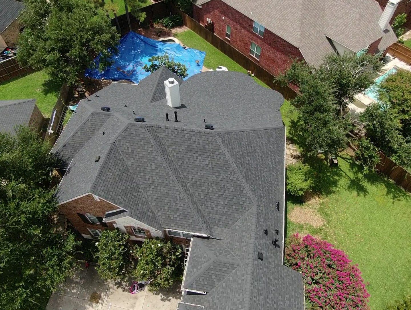 Residential Roof Replacement in Keller TX by Becker Roofing and Exteriors