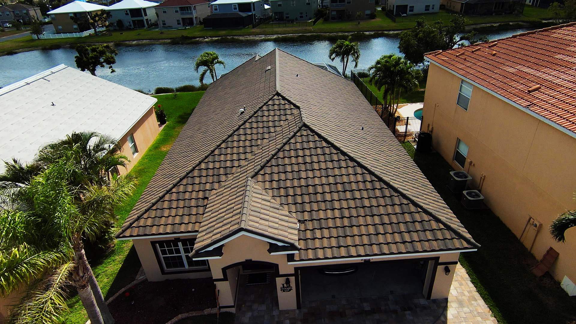 Residential Roofing Installation using Westlake (Boral) Stone Coated Steel by Four Peaks Roofing