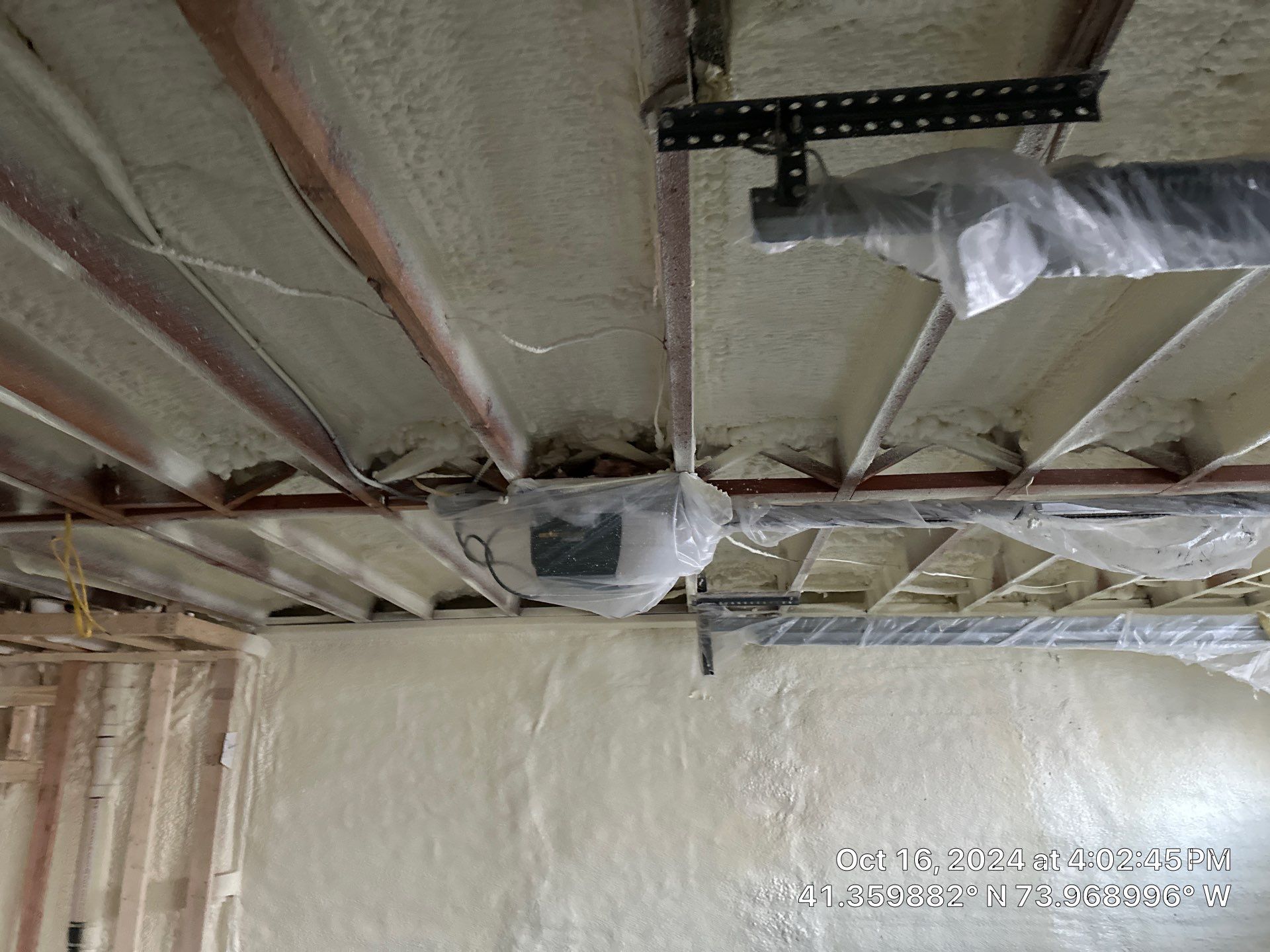 Spray Foam Insulation using Closed Cell Spray Foam by NYS Foam & Energy