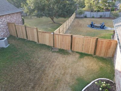 6ft Cedar Good Neighbor Fence