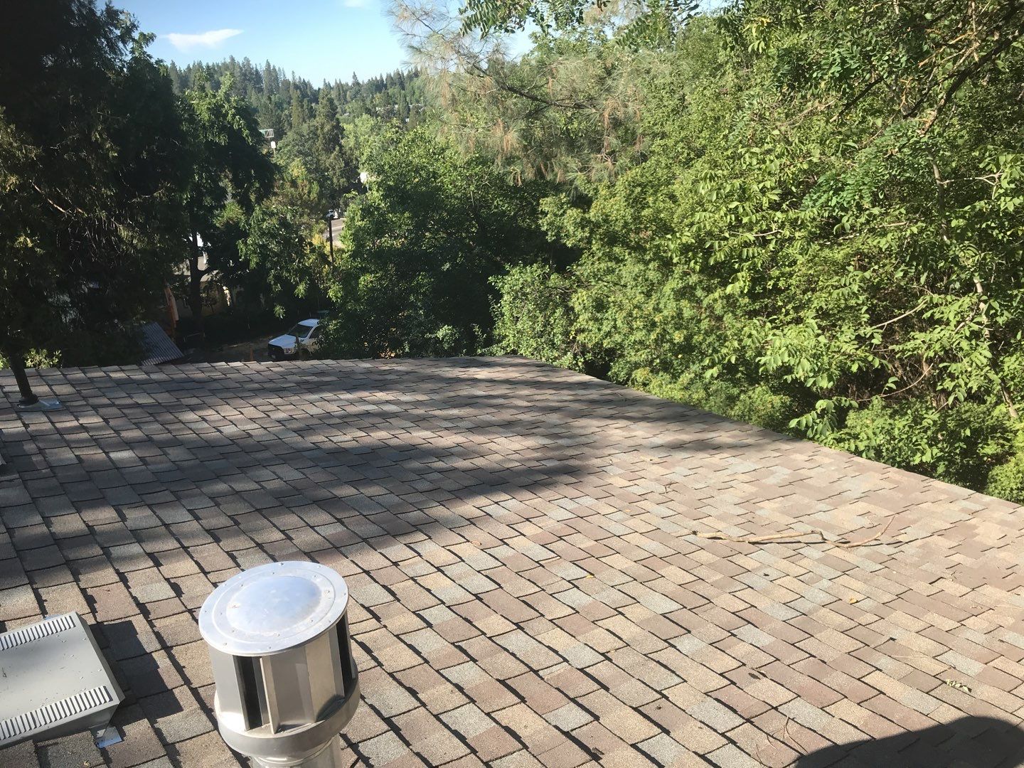 Solar powering this home by Byers Enterprises 