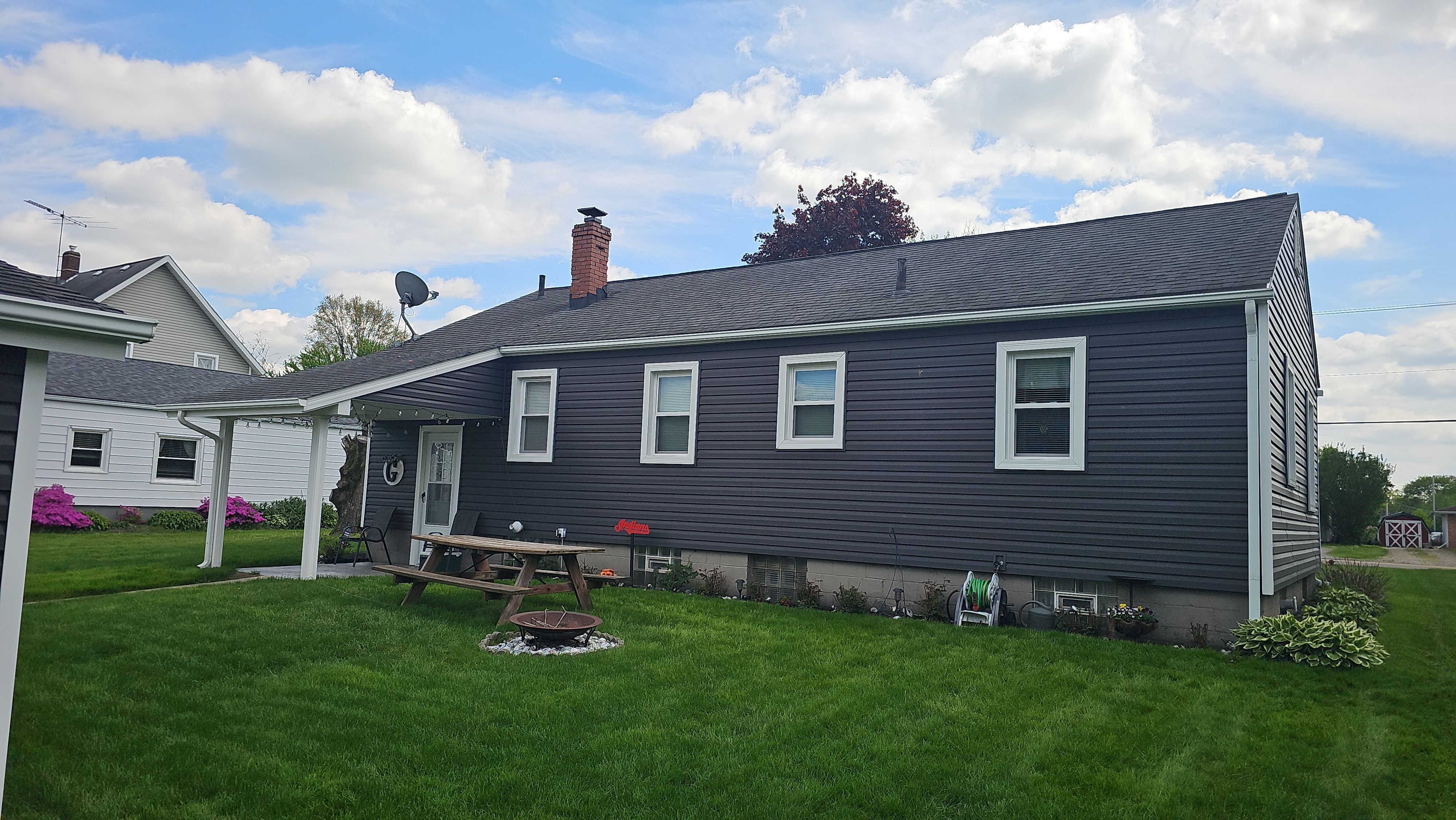 Atlas Pinnacle, Color, Pewter, Drip Edge Color, Black by Eagle Eye Roofing