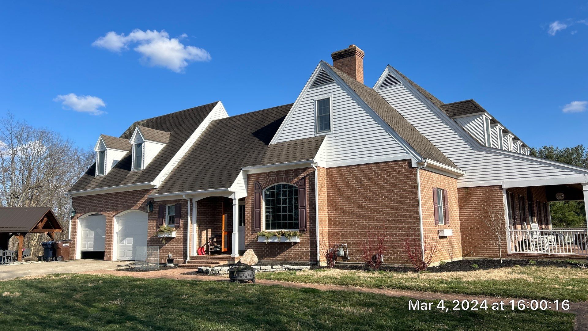 Residential Roofing Installation using Timberline HDZ Shingles - Barkwood by RoofX 