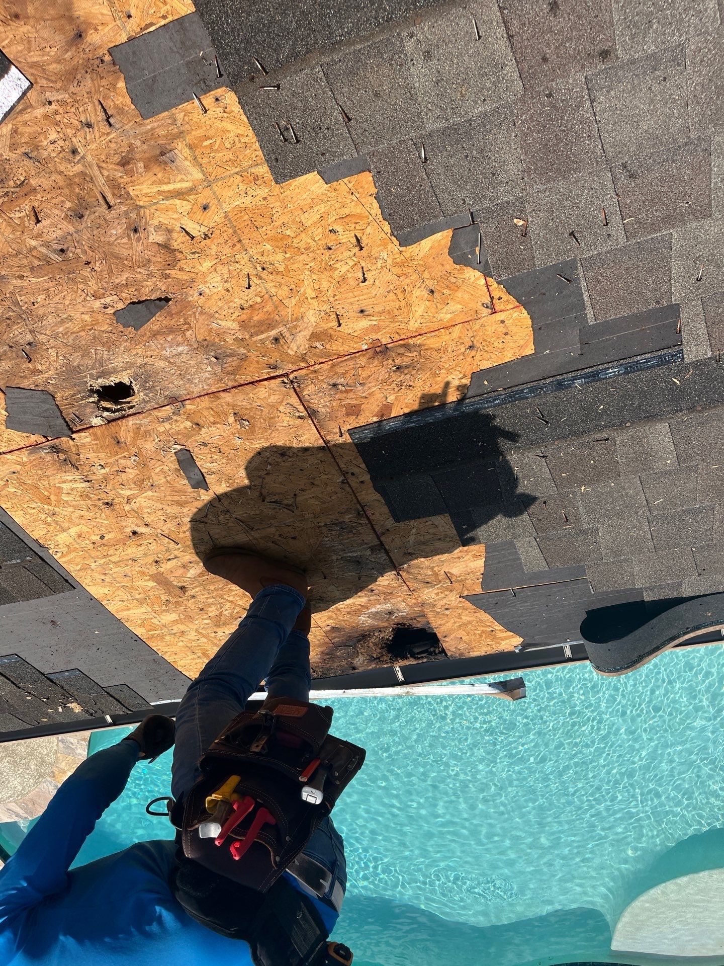 Residential Roofing Repair using Owen's Corning Duration (Lifetime) Shingles by Roof Repair Company