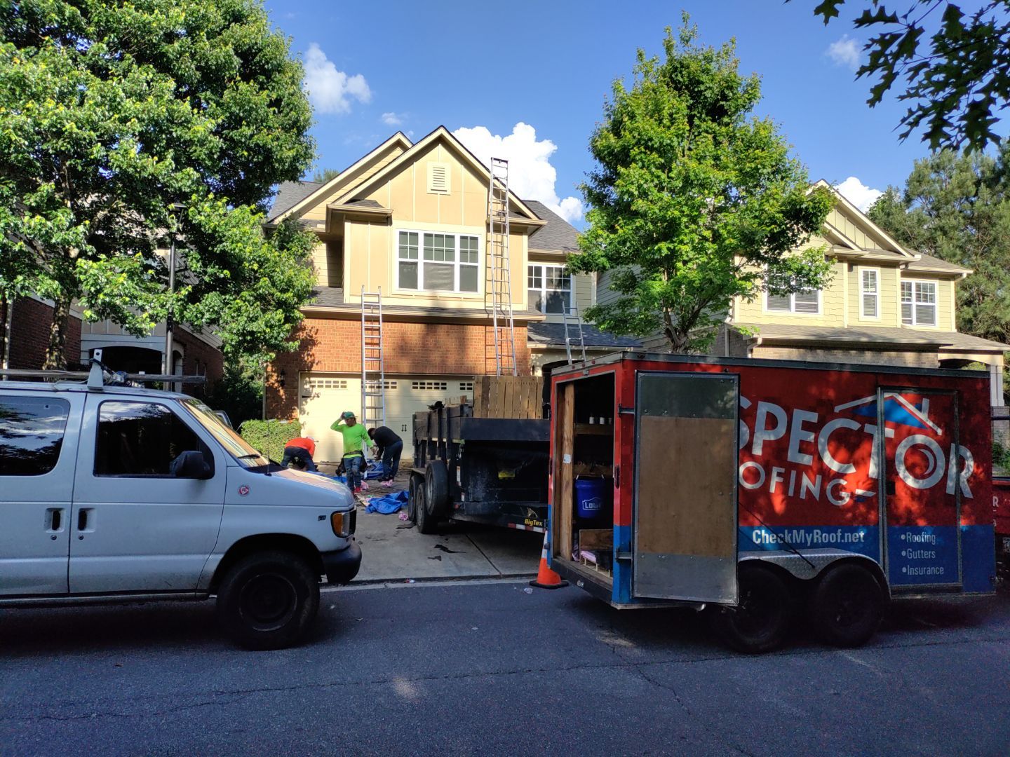 Residential Roof Replacement using OC TRUDEF DURATION WILLIAMSBURG 3/S by Inspector Roofing and Restoration