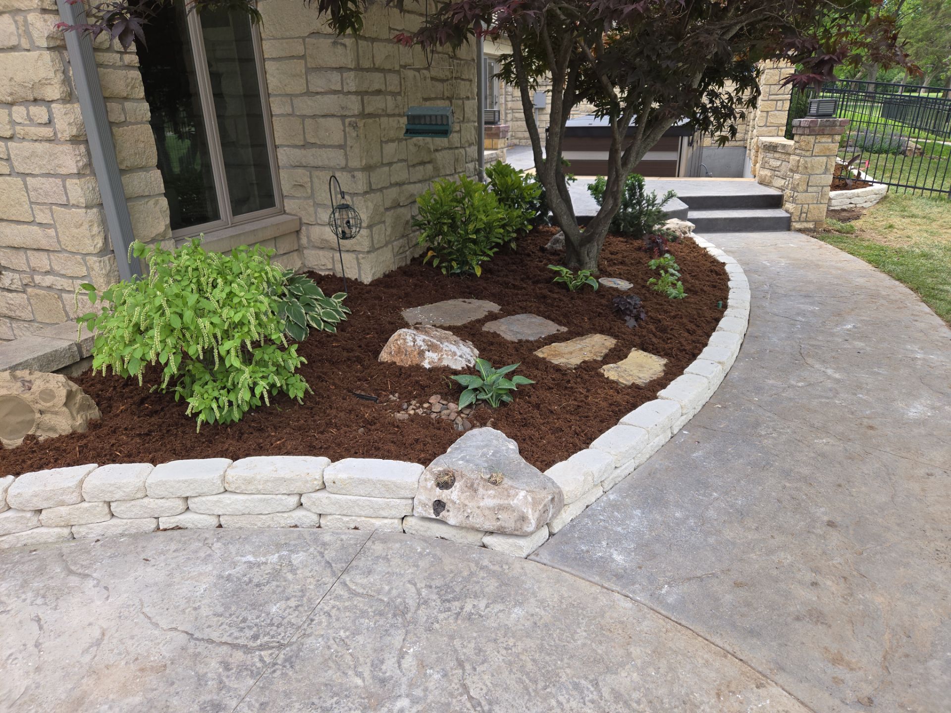 Project in Wichita by Four Star Lawn Care