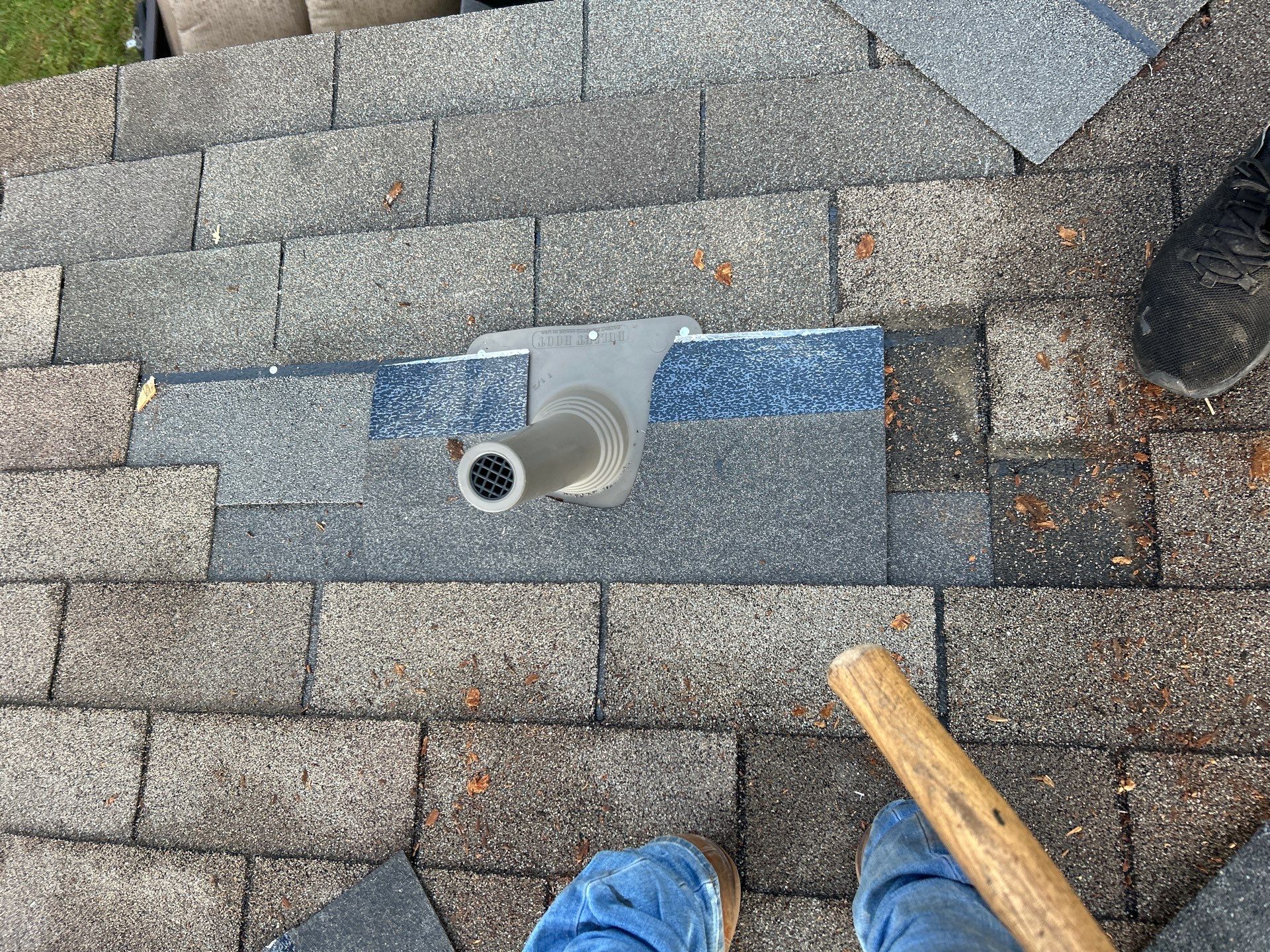 Hail Damage using Owen's Corning Duration (Lifetime) Shingles by Roof Repair Company