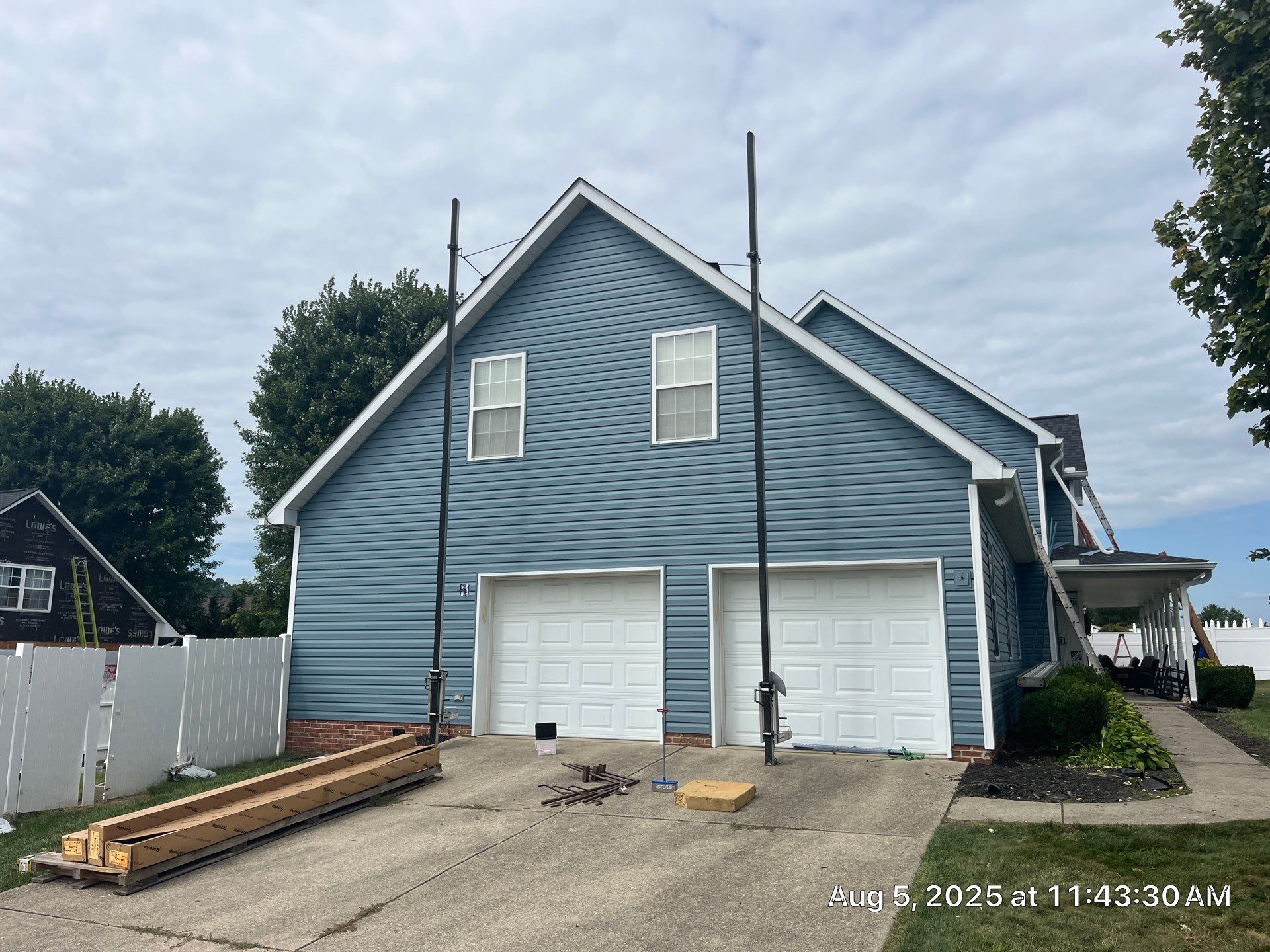 Siding Installation using Provia Siding by Fahey Roofing + Contracting