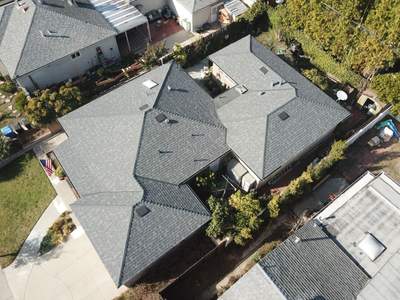 Residential Roofing Installation using Owens Corning Duration Cool Shingles