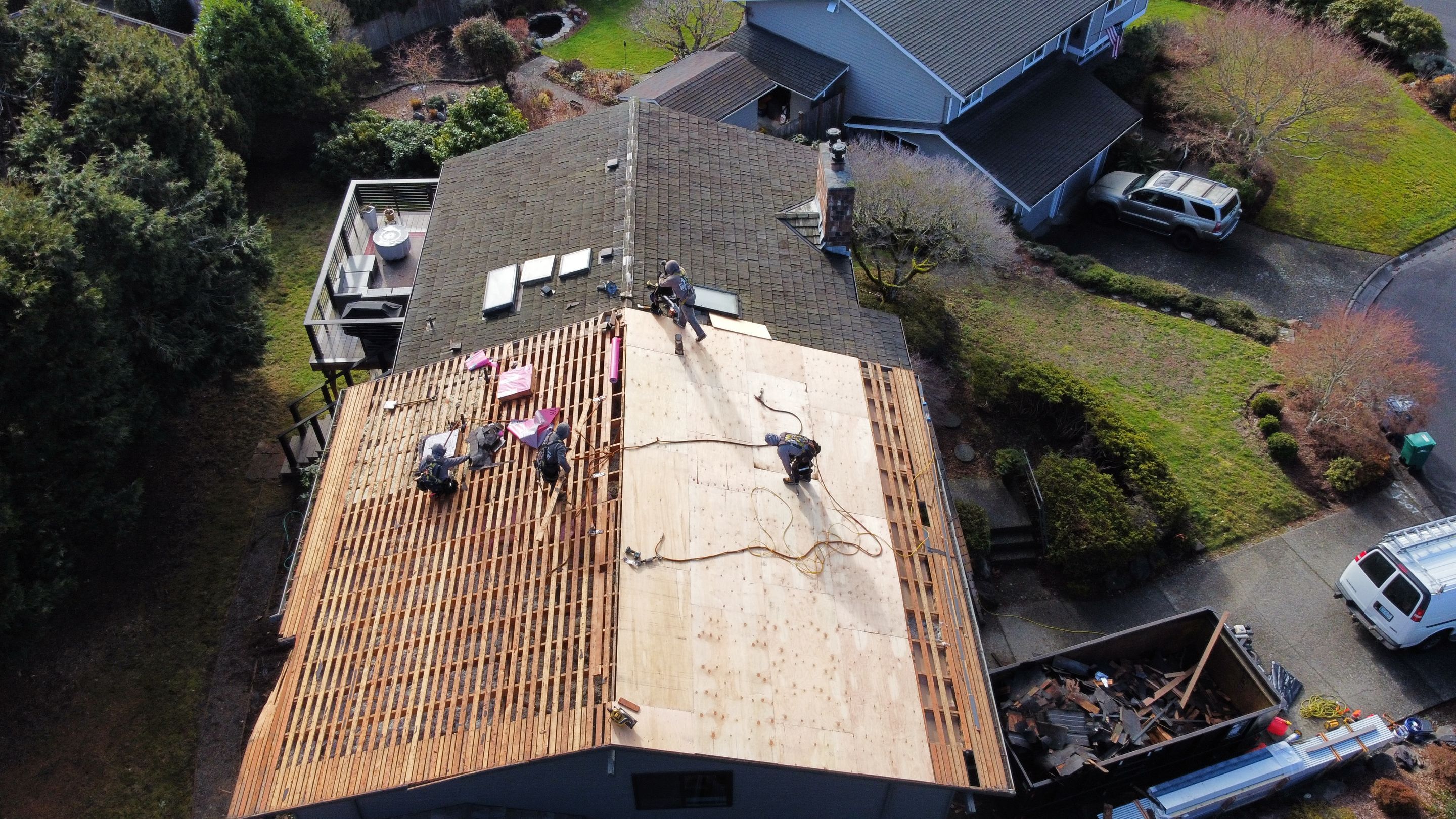 Cedar Shake to Standing Seam Metal Roof Project in Kirkland by RoofSmart