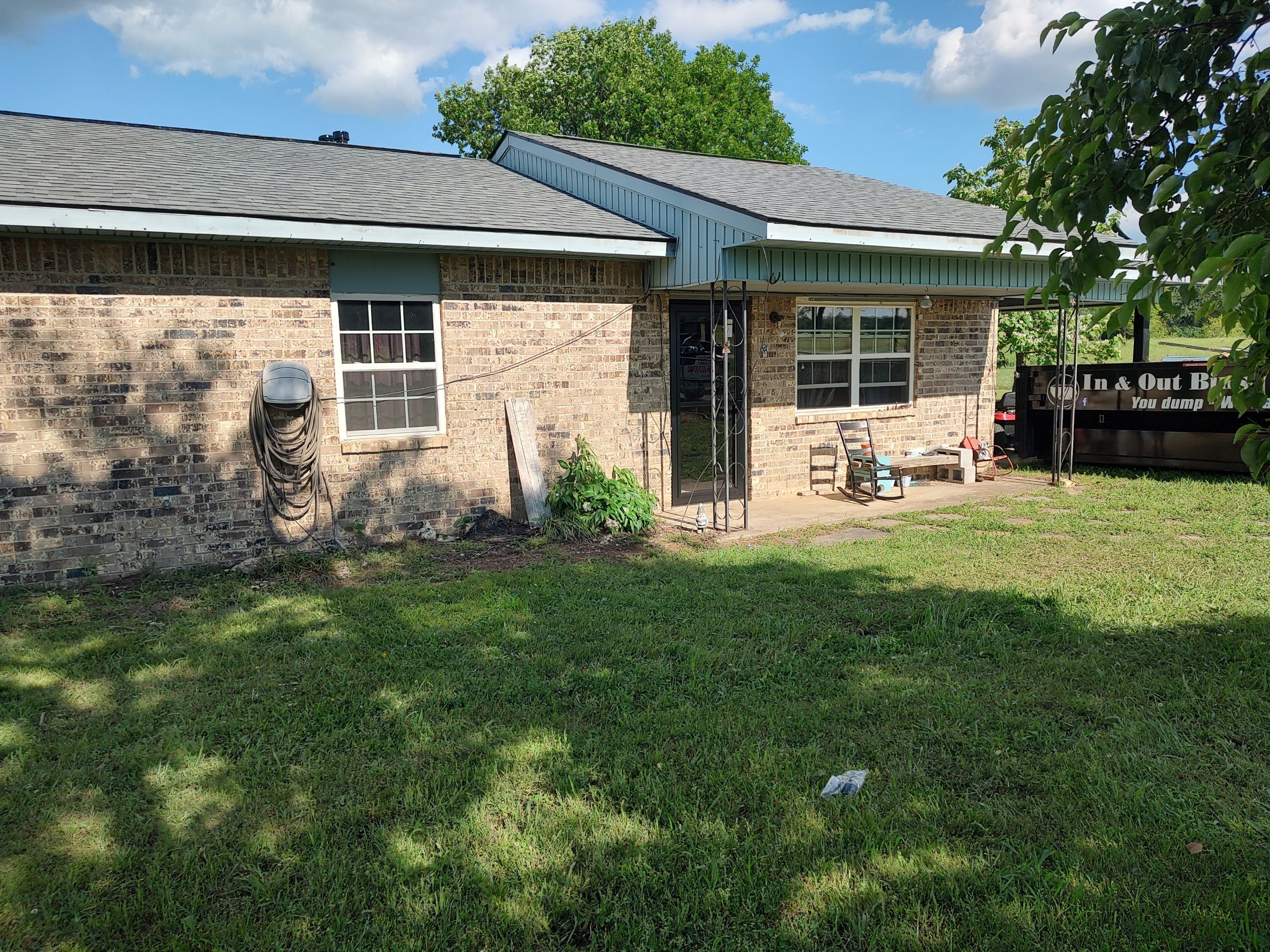Roof replacement & Storm Door by In & Out Construction & Remodeling, LLC