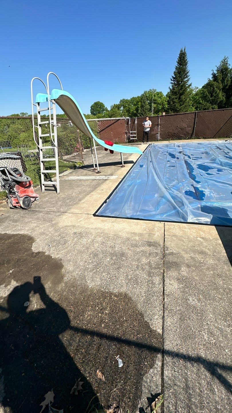 Pool Deck + Steps + Porch Project in JEANNETTE by Floors in a Day, Inc