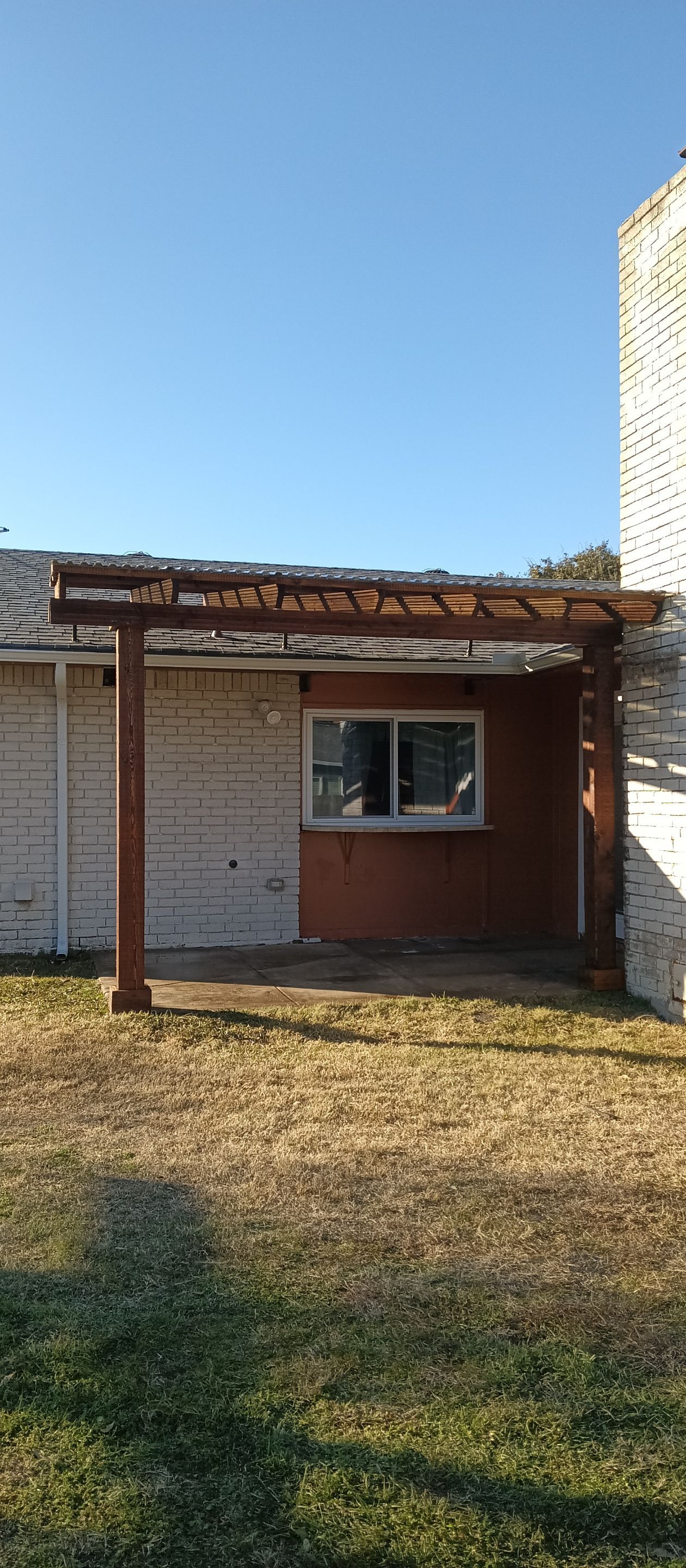 Pergola removal and rebuild  using Western Cedar by Grizzly Fence And Patio