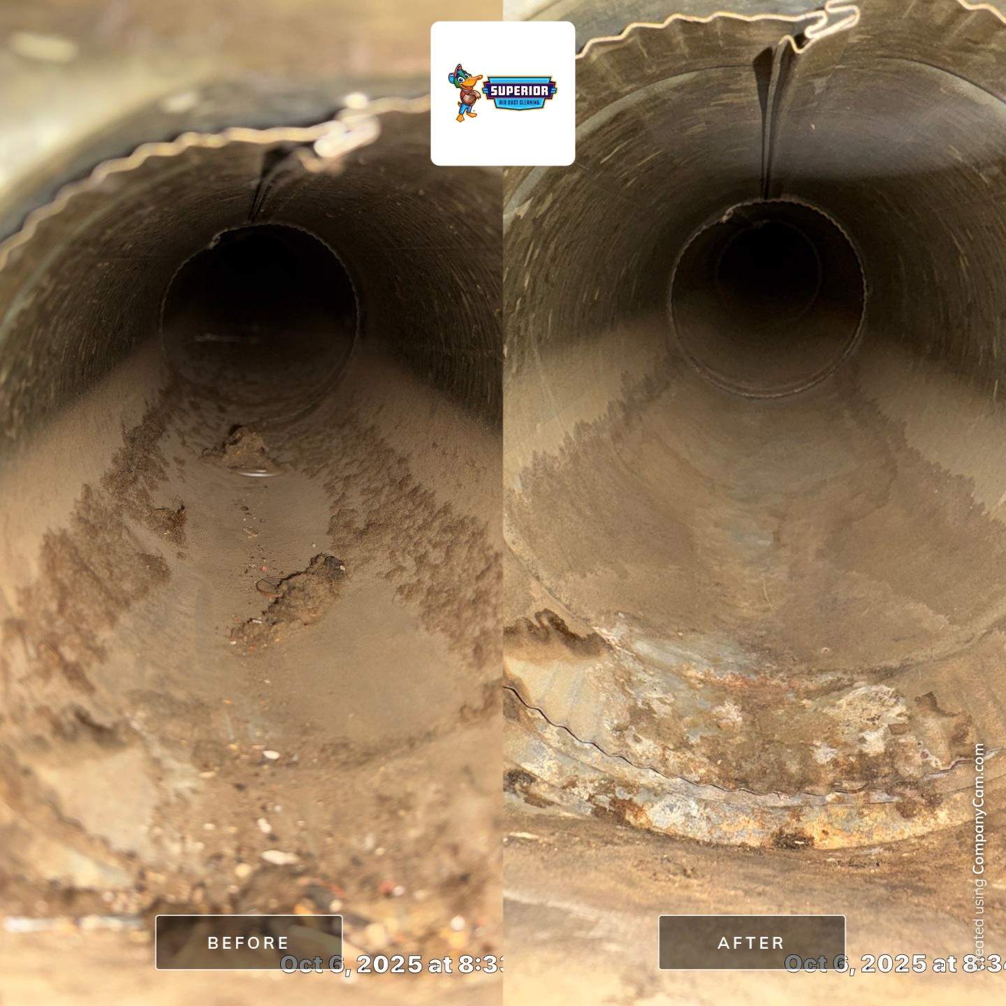 Air Duct Cleaning With a Vacuum Truck in Fombell, PA by Superior Air Duct Cleaning