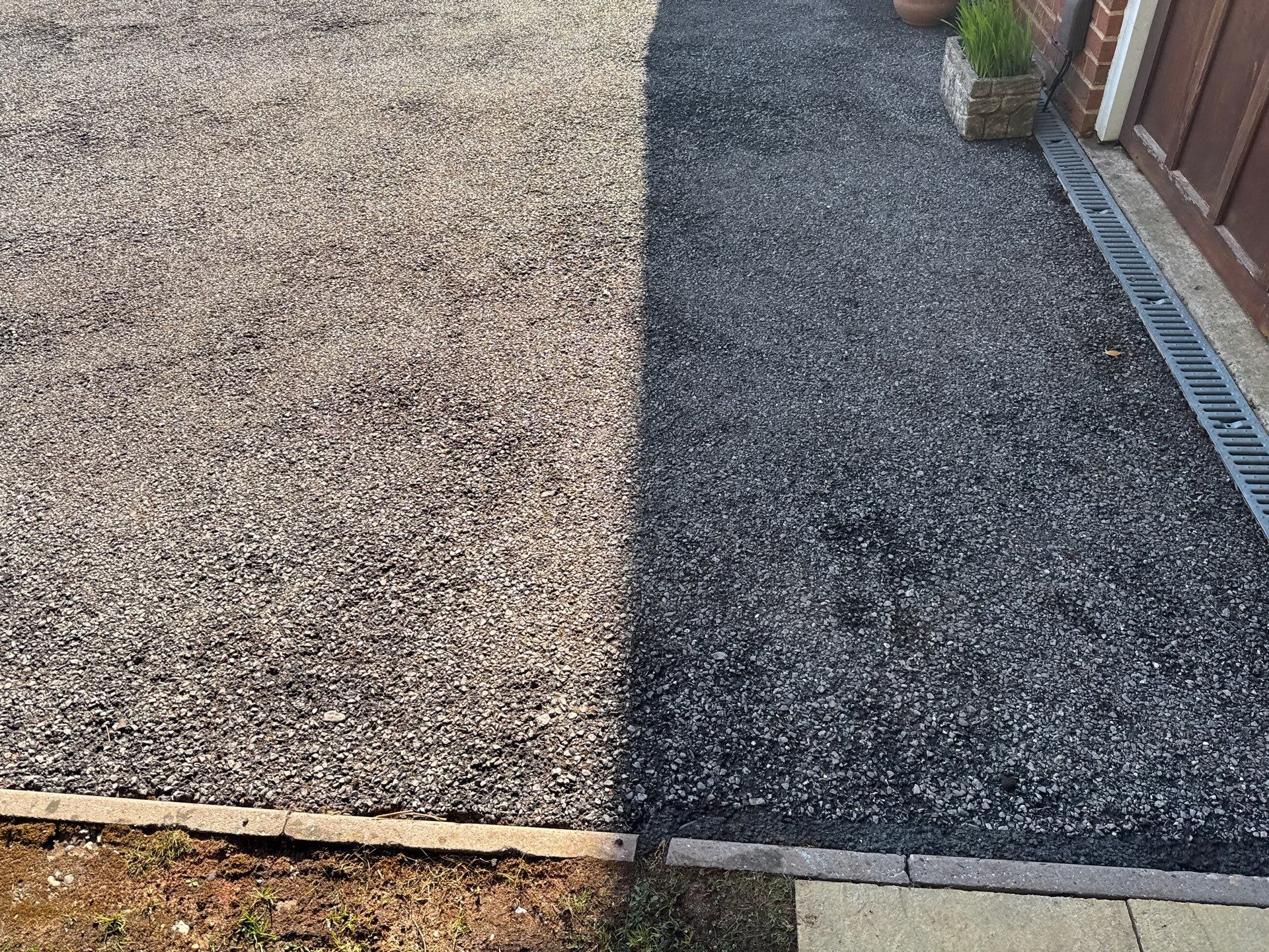 Exterior Clean - Roof - Patio - Driveway using Honda 15lpm Low Pressure Washing Machine by Ges Exterior Cleaning ltd