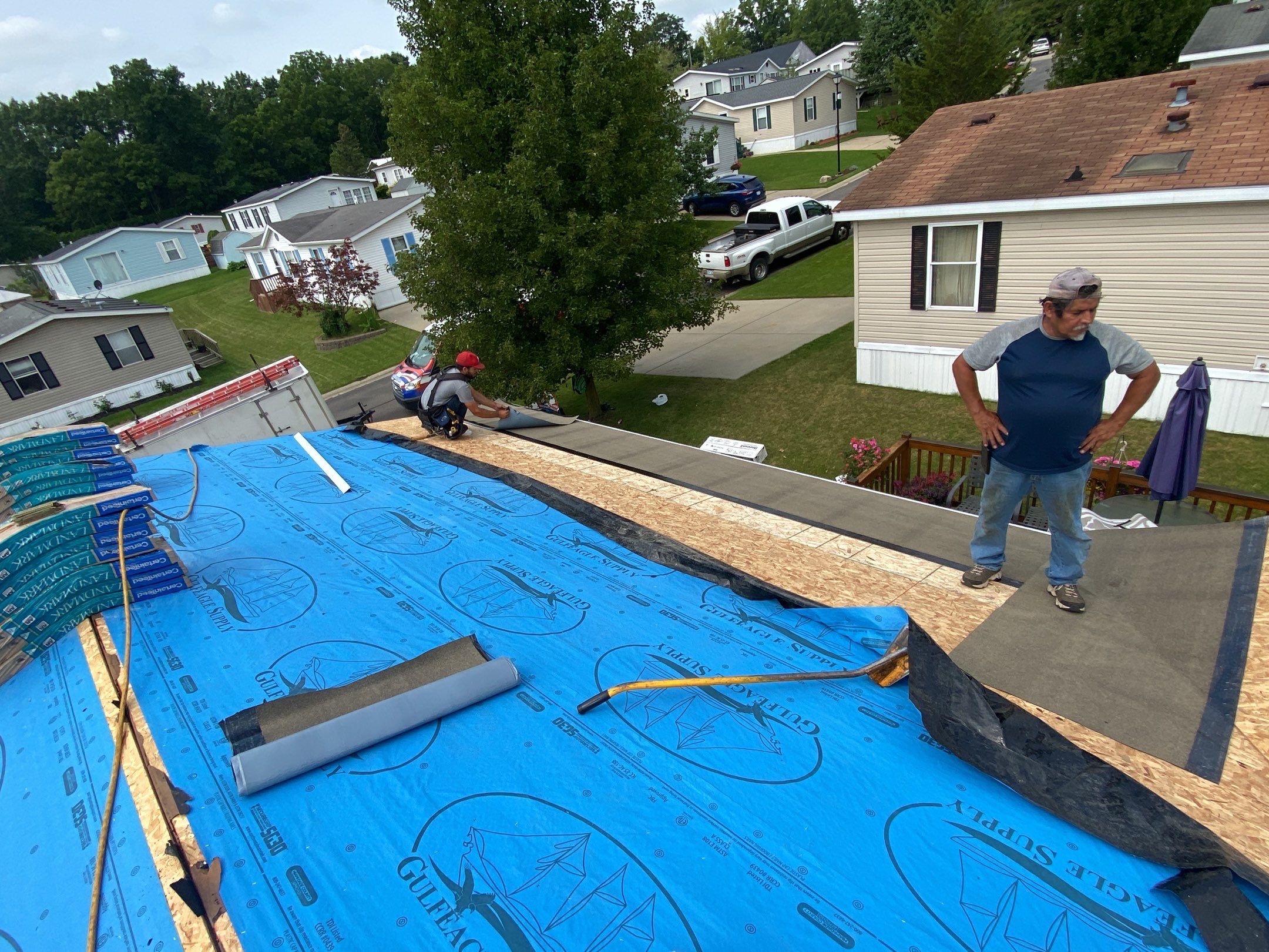 Roof Replacement using CertainTeed Landmark by 180 Contractors