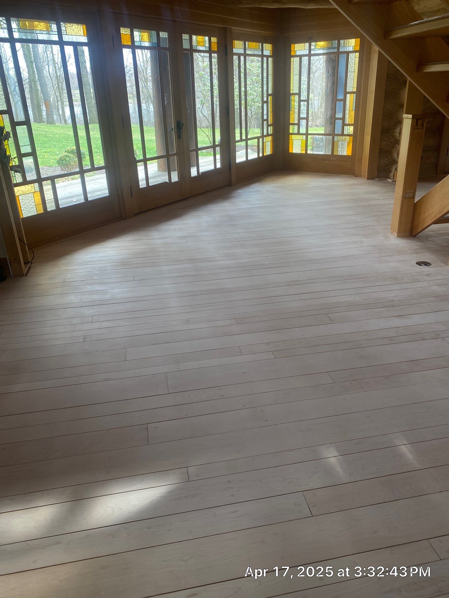 Refinish On Existing Maple by RTBaldwin Hardwood Floors