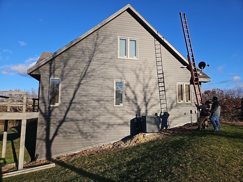 Siding Installation using Norandex Polar Wall Plus Siding, Window Wraps by Total Exteriors