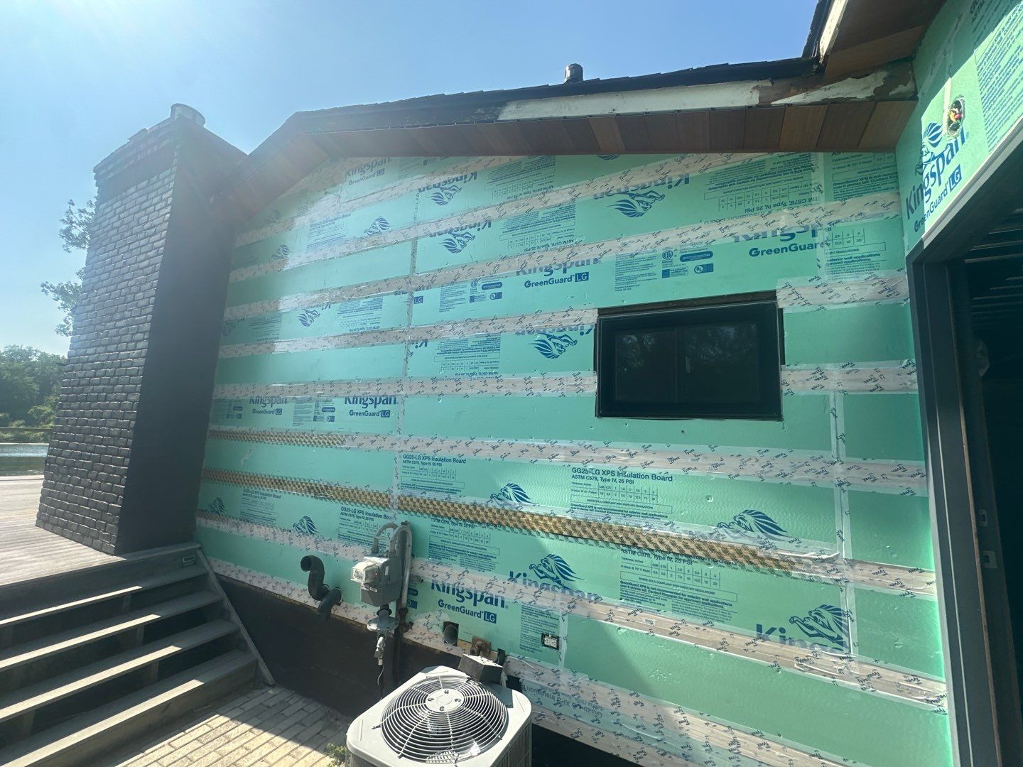 Siding Replacement using Alside Gray Oak by 180 Contractors
