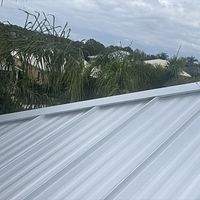 24ga 1.5" Mechanical Seam Mill Finish  by Total Roofing System The Metal Roof Experts