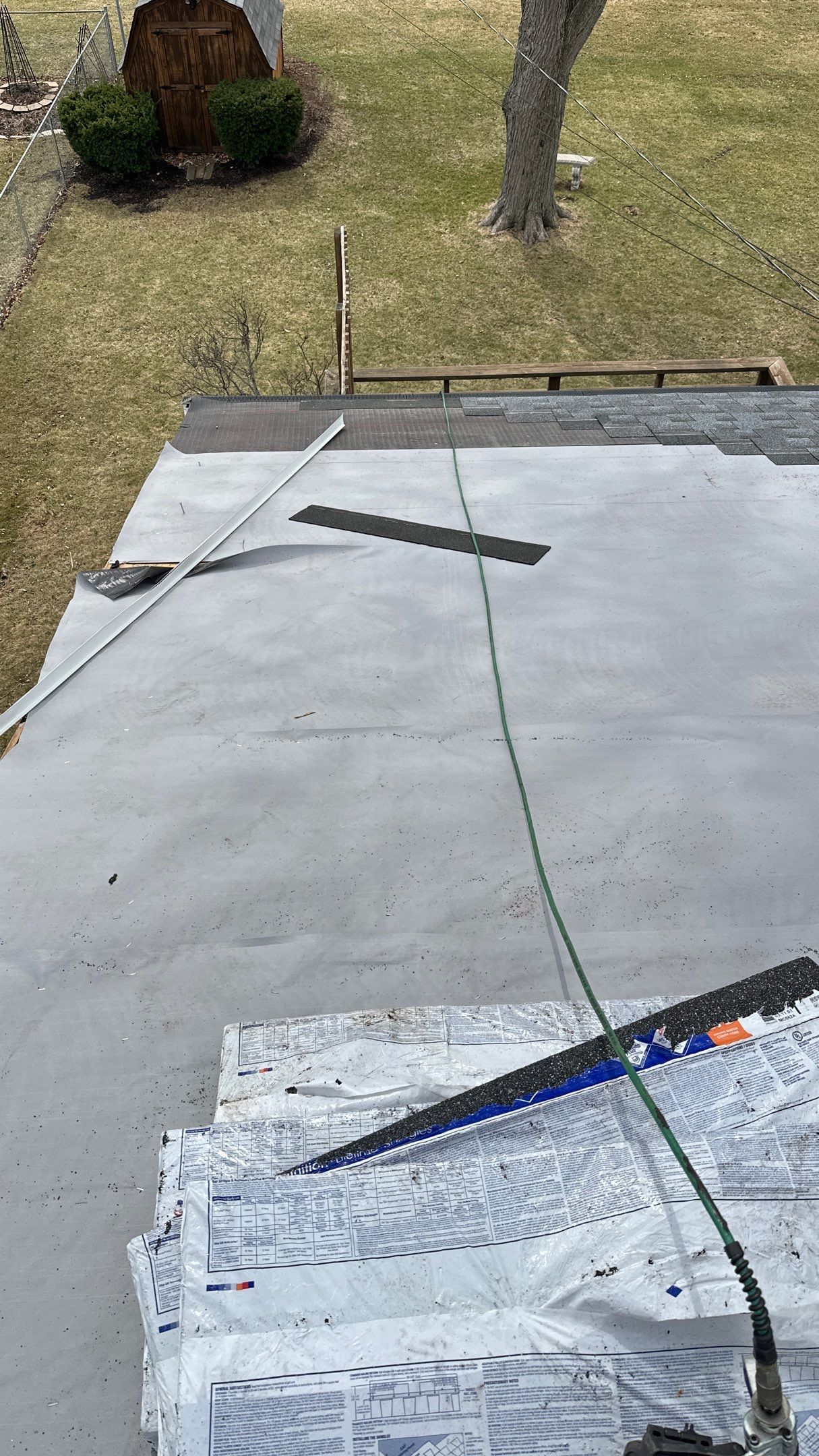 Residential Roofing Installation using GAF Timberline HDZ by Pro Home Services Inc
