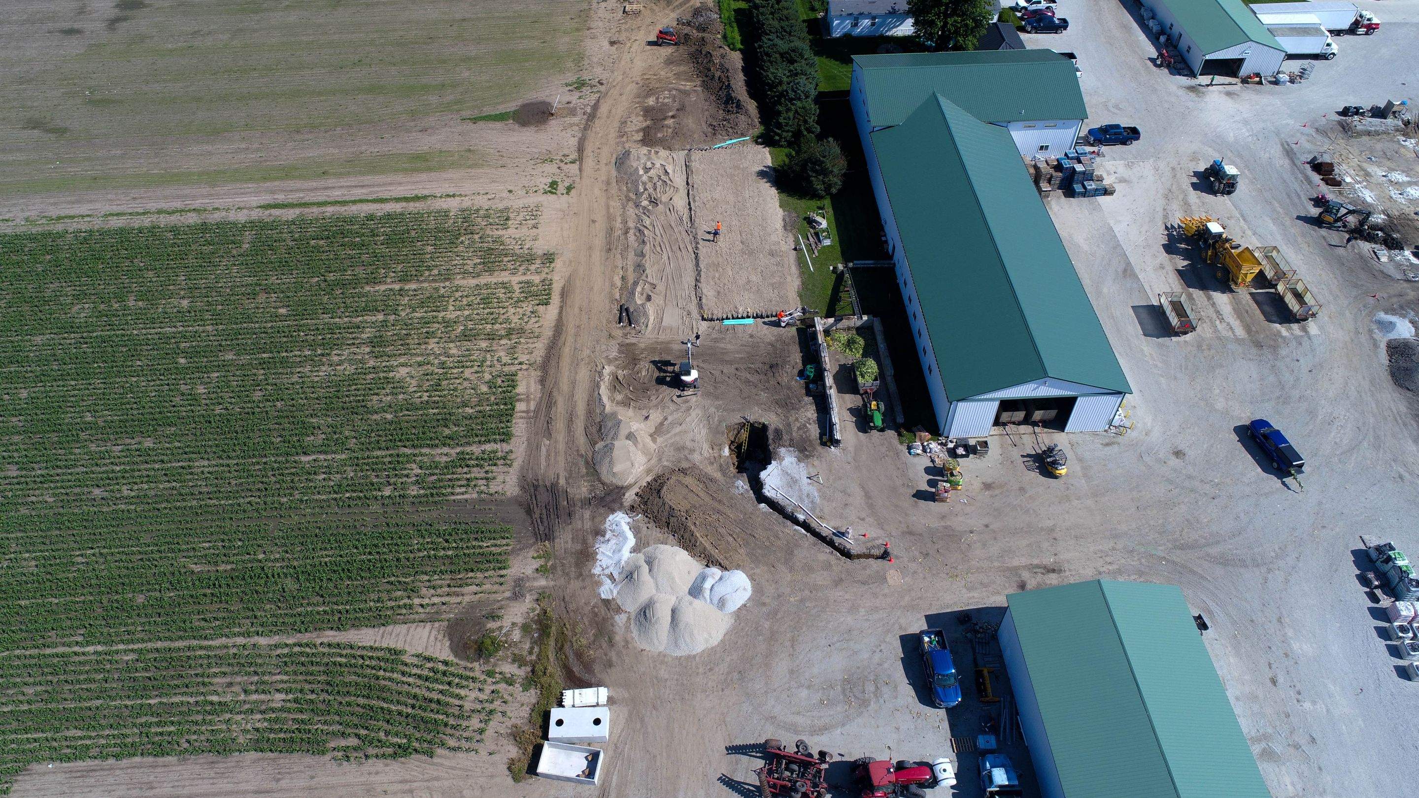 Sunrise Greenhouse Commercial Wastewater System by Allied Water Services
