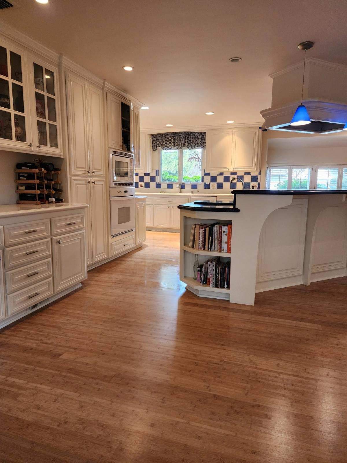 Bamboo Floor Refinish in Fair Oaks by Footprints Floors South Sacramento