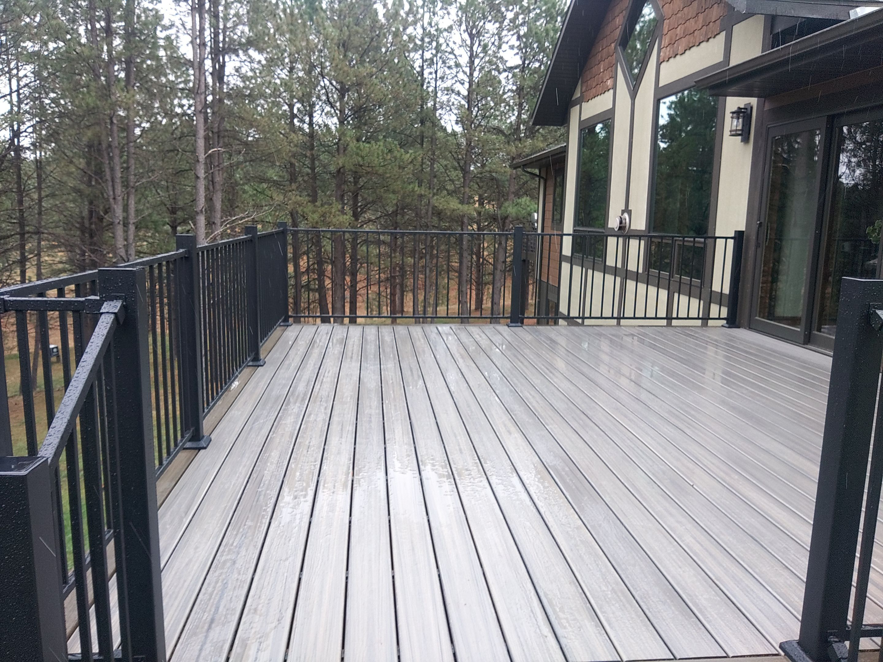 Deck Installation using Trex by Weather-Tite Exteriors LLC
