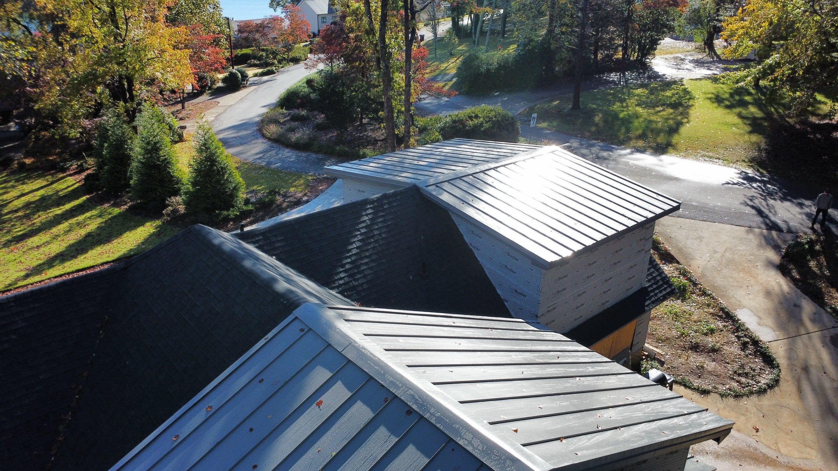 New Construction on Lake Keowee  by Roofsters