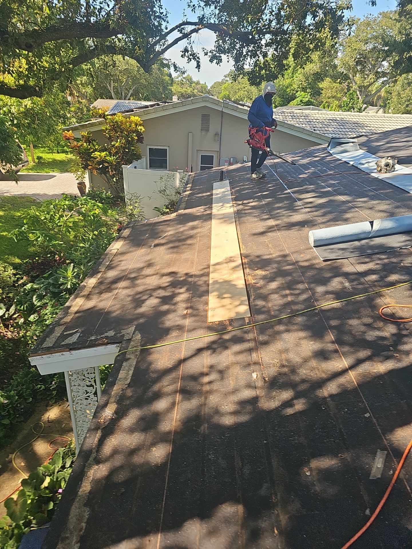 Project in Clearwater 33764 by Mitchell Roofing Company LLC 