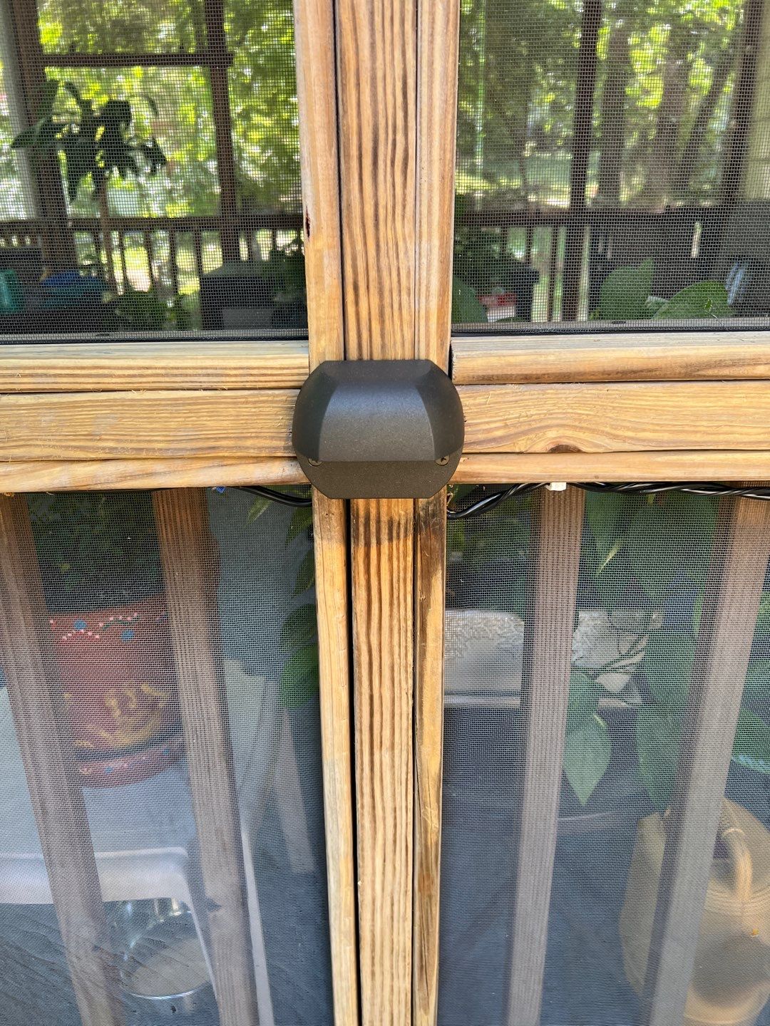 Oak Leaf Circle - Deck Installation  by Pillar and Pine