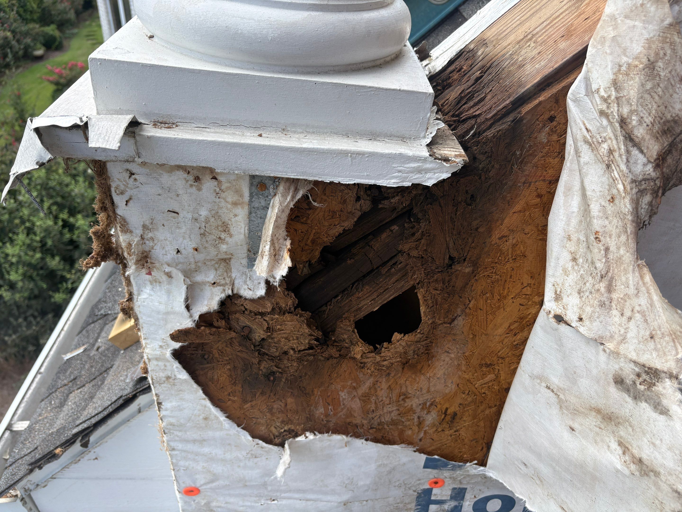 Southport Dormer Siding Replacement and Architectural Trim Restoration by Ideal Siding Wilmington, NC