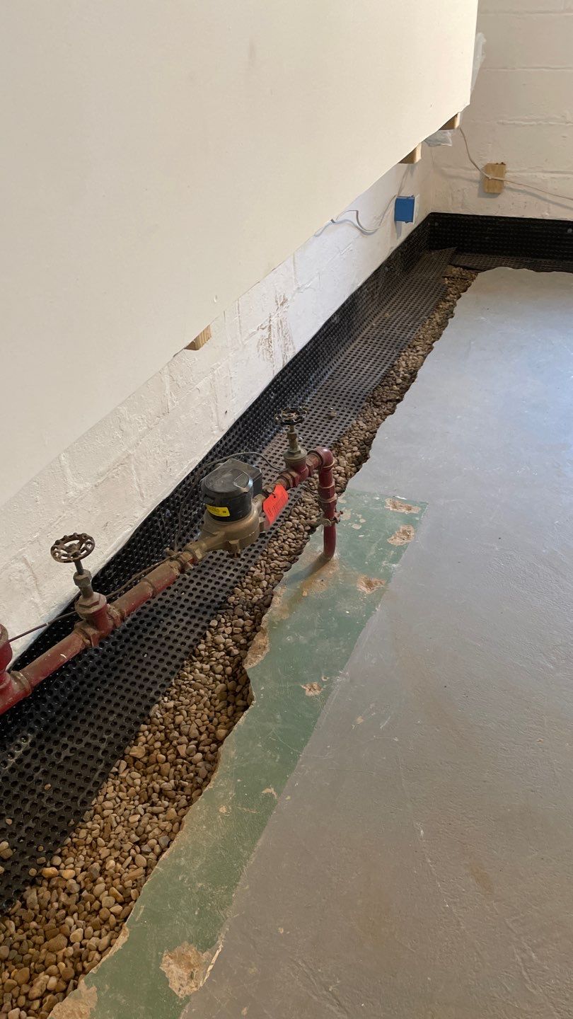 Basement Waterproofing for Kristi & Danny in St. Paul by Waterproofing Northeast