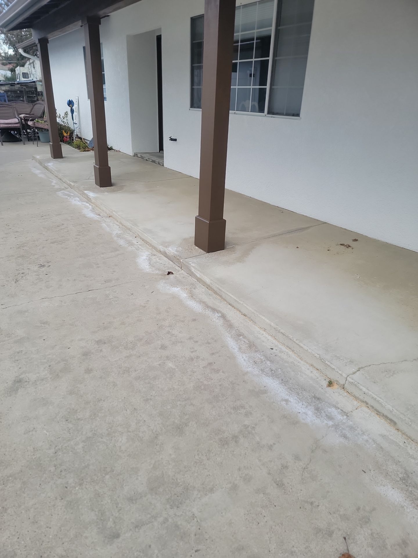 Front porch Makeover using Penntek by MGP Coatings