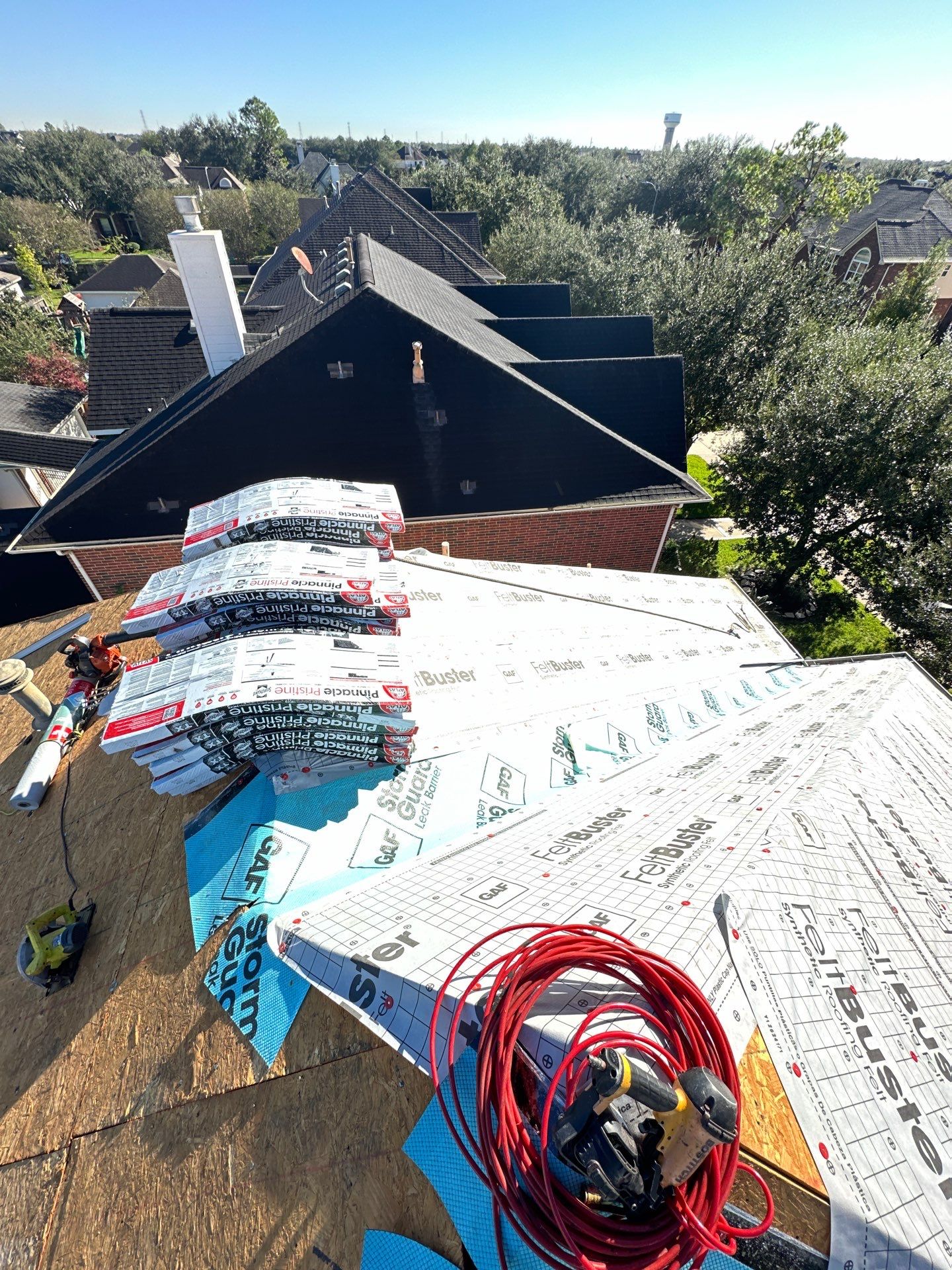 Project in Pearland by Motion Roofing